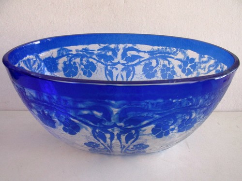 Ancien vase verre - vase, d'art