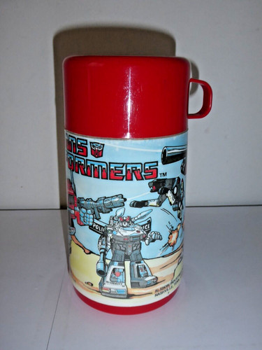 Bouteille thermos vintage - vintage,