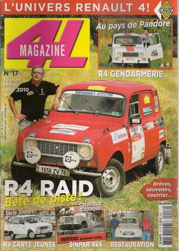 Magazine renault 4 - magazine, 4x4