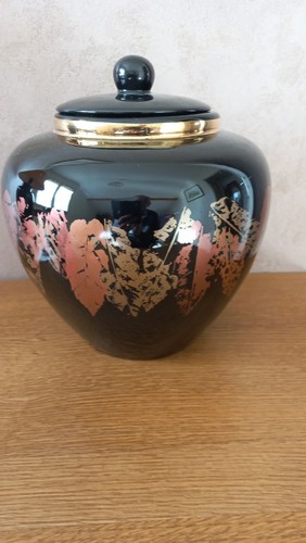 Grand pot couvert faience - pot,