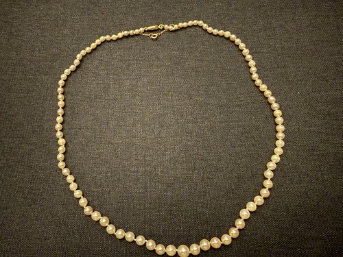 Collier perles culture - de,