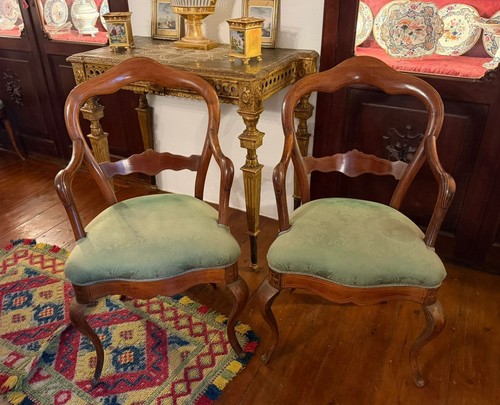 Deux chaises majorquines - deux,