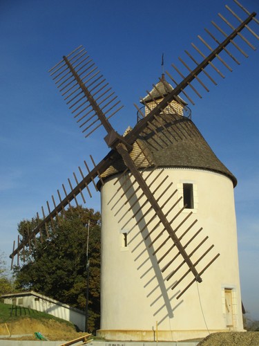 Carte postale moulin - carte,