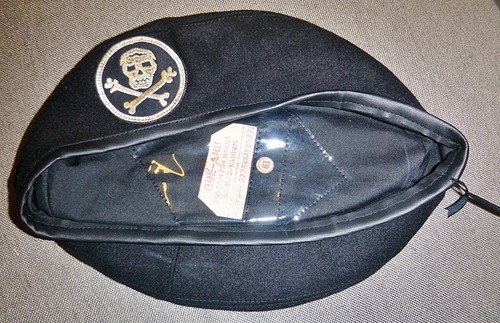 Ranger black beret - beret, xl