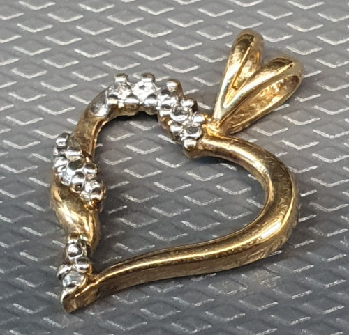 Très beau pendentif plaqué