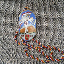 Ancienne médaille émaillée