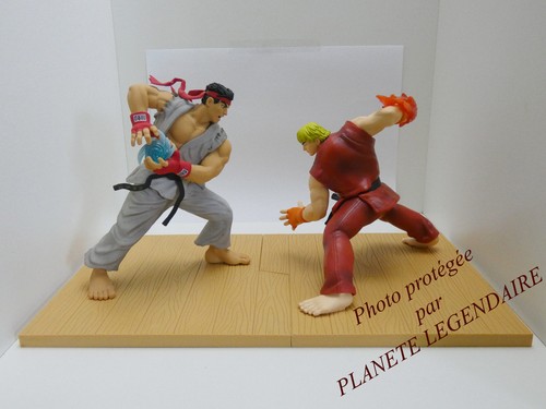 Diorama scène street fighter - diorama,