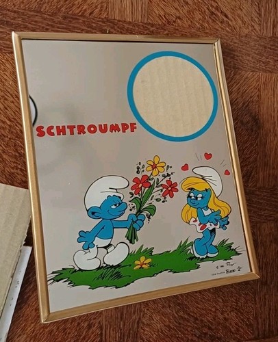 Ancien miroir porte photo - porte,