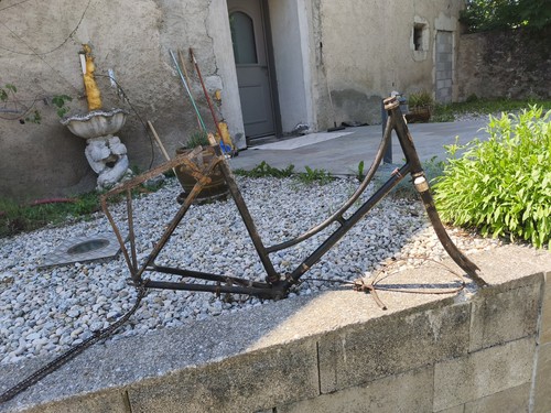 Cadre vélo dame 1915 - cadre, 1915/20