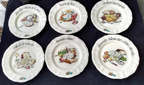 Assiettes fromages - 6,