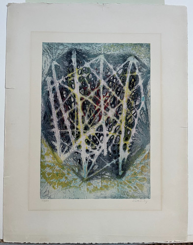 Gravure signée numérotée - , de