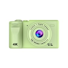 Avizar Appareil Photo Numérique Insteen 50 MP Vidéo 4K avec Trépied Vert pâle