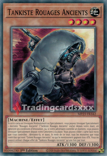 Tankiste rouages - yu-gi-oh!,