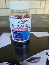 Forcapil Gummies Croissance - Cheveux Et Ongles - Favorise La Pousse Des Cheveux