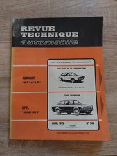 REVUE TECHNIQUE OPEL REKORD
