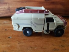 FIGURINE TRANSFORMERS AUTOBOT DECEPTICON CAMION BEIGE (8x3cm)