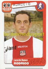 015 LACERDA RAMOS RODRIGO # AC AJACCIO  STICKER  PANINI  FOOT 2004 2005