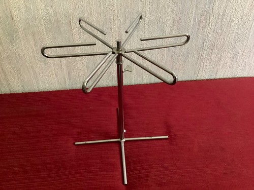 Presentoir rotatif inox - rotatif, en