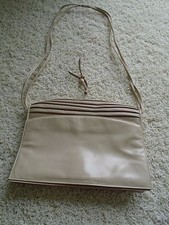 Serena Handbag Purse Beige