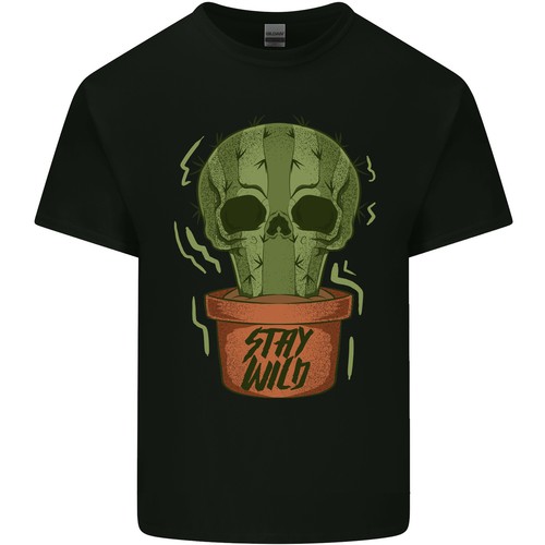 Shirt enfant cactus crâne - t-shirt,