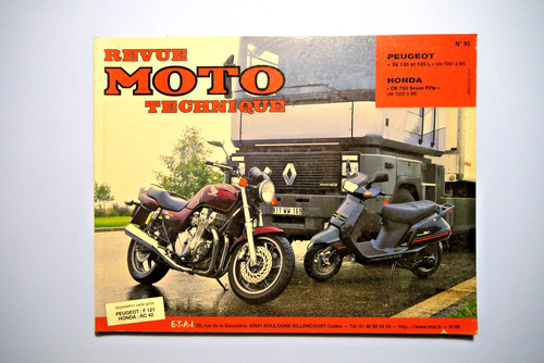 Revue technique moto etai 95 - revue,