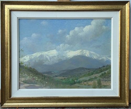 Original antique oil - original,