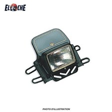 Plaque phare CE MOTO TRIAL NOIRE