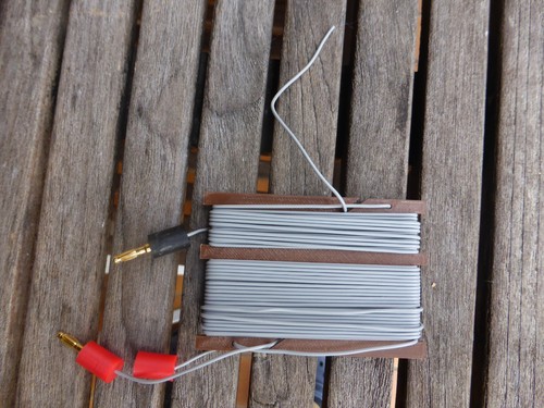 Antenne fil masse et - fil, de