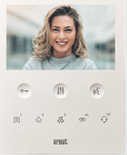 URMET / 1760/6  Portier vidéo mains libres avec écran 5" 2 systèmes moniteur