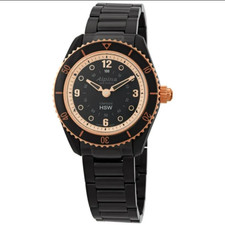 Alpina black dial ladies - black,