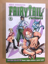 RARE MANGA / FAIRY TAIL L'INTEGRALE TOME 2 AVEC POSTER / EXCELLENT ETAT