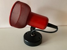 LAMPE SPOT VINTAGE ROUGE