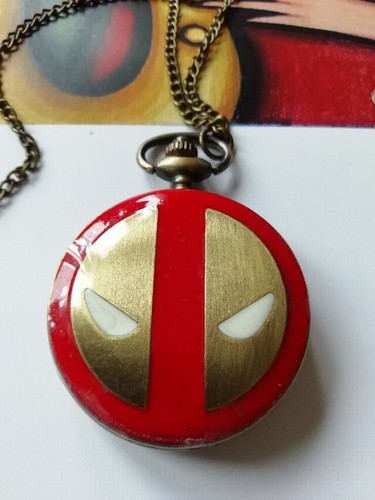 Montre gousset deadpool - deadpool, marvel