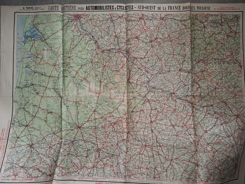 Grande carte routière - grande,