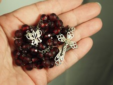 CHAPELET ANCIEN ARGENT MASSIF