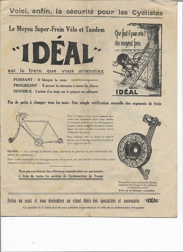 Idéal moyeu super frein - "idéal", super-frein