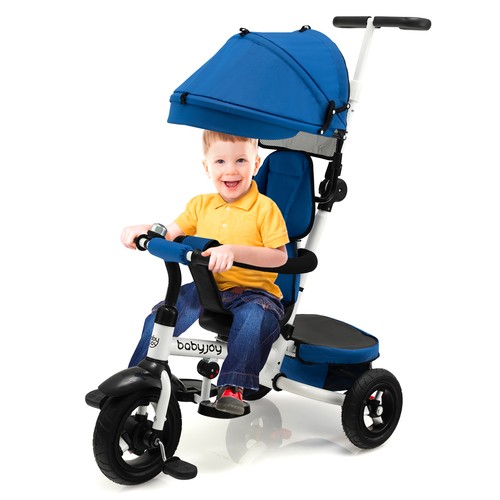 Folding baby tricycle - folding,