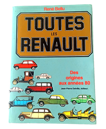 Livre toutes les renault - livre,