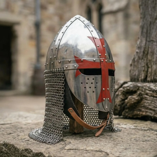 Casque chevalier templier - casque,