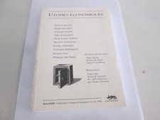  AGONE ..numero 21.  UTOPIES ECONOMIQUES...1999