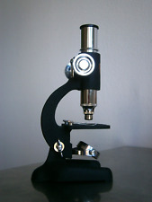 Petit Microscope Etude Optico Paris Fonte Fer déco Jouet Sciences Ancien