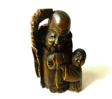 Japon 19ème STATUETTE en bois