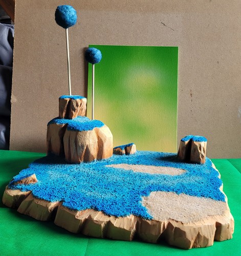 Dragon ball diorama décor - dragon,