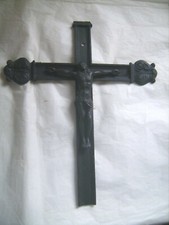 Crucifix ancien en laiton