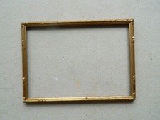 Petit cadre , bois doré, dim