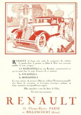 FICHE TECHNIQUE PUBLICITAIRE / RENAULT REINASTELLA