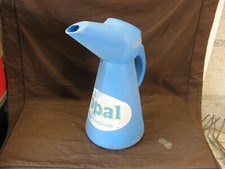 Très rare Bidon verseur plastique publicitaire de garage pour lubrifiants Opal