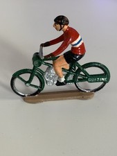 Tour de France rare figurine alu moto solex " Rustine L'Equipe " cyclisme