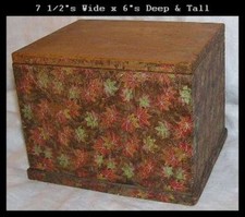 1860's Decorated Wood Recipe
