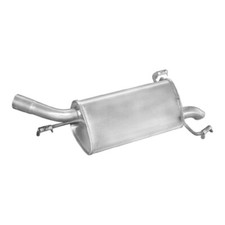 Silencieux d'échappement pour Opel Corsa C 1.7 Di 1.7 DTi Turbo Disel 00 - éc...
